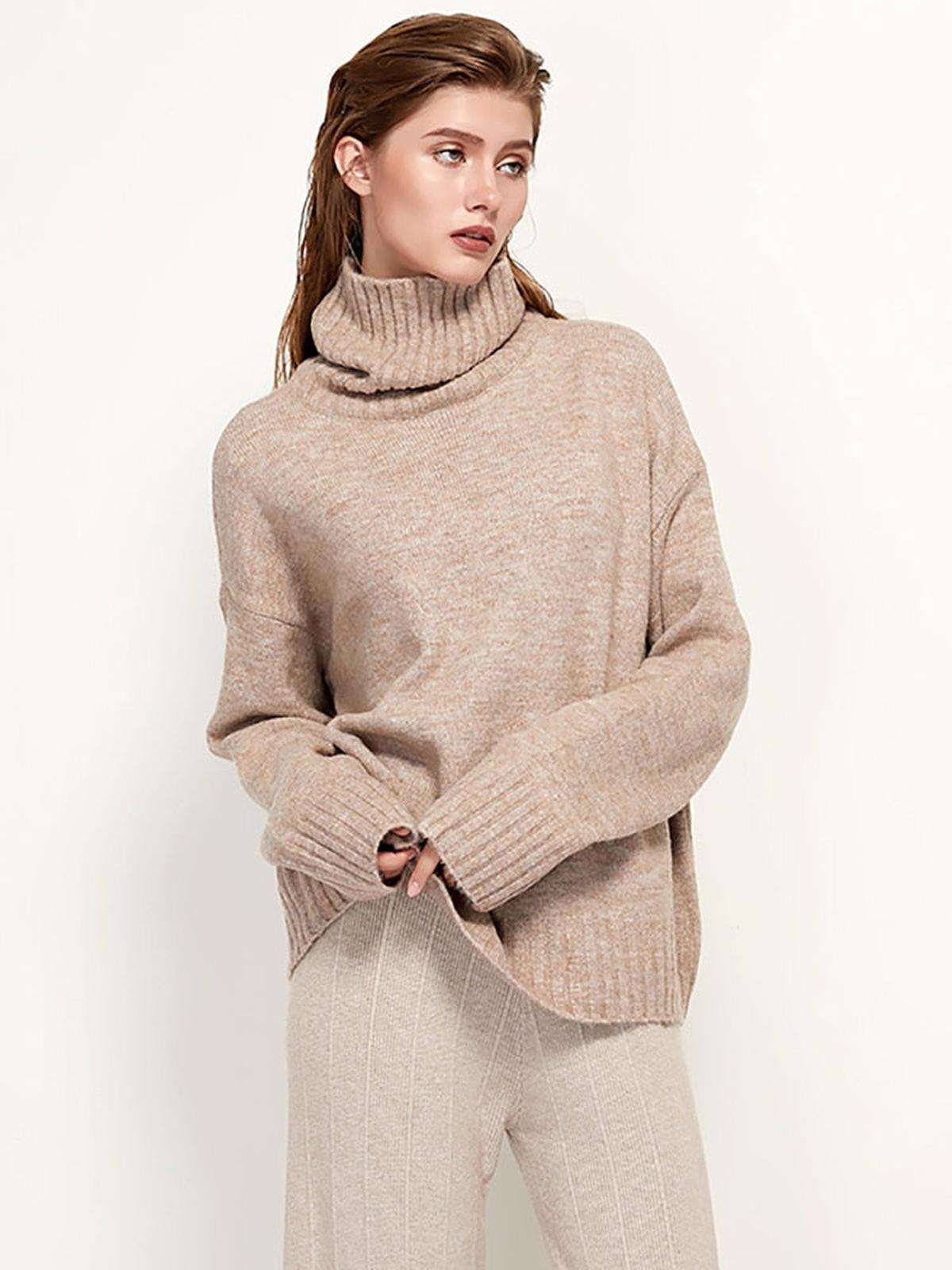 Tilda – Maglione Dolcevita Invernale Vestibilità Regolare