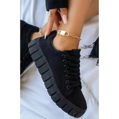 Marianna – Sneakers Estive Donna Eleganti con Comfort Ammortizzato Nero
