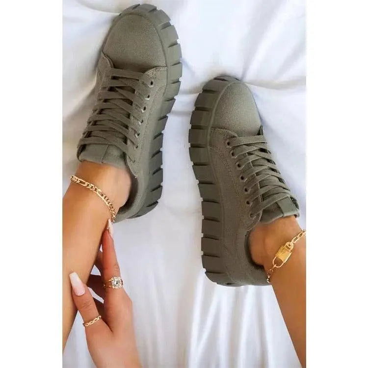 Marianna – Sneakers Estive Donna Eleganti con Comfort Ammortizzato Verde