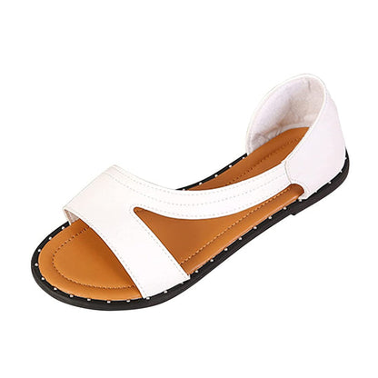 Marilena – Sandali Estivi Donna Lussuosi e Super Comodi Bianco