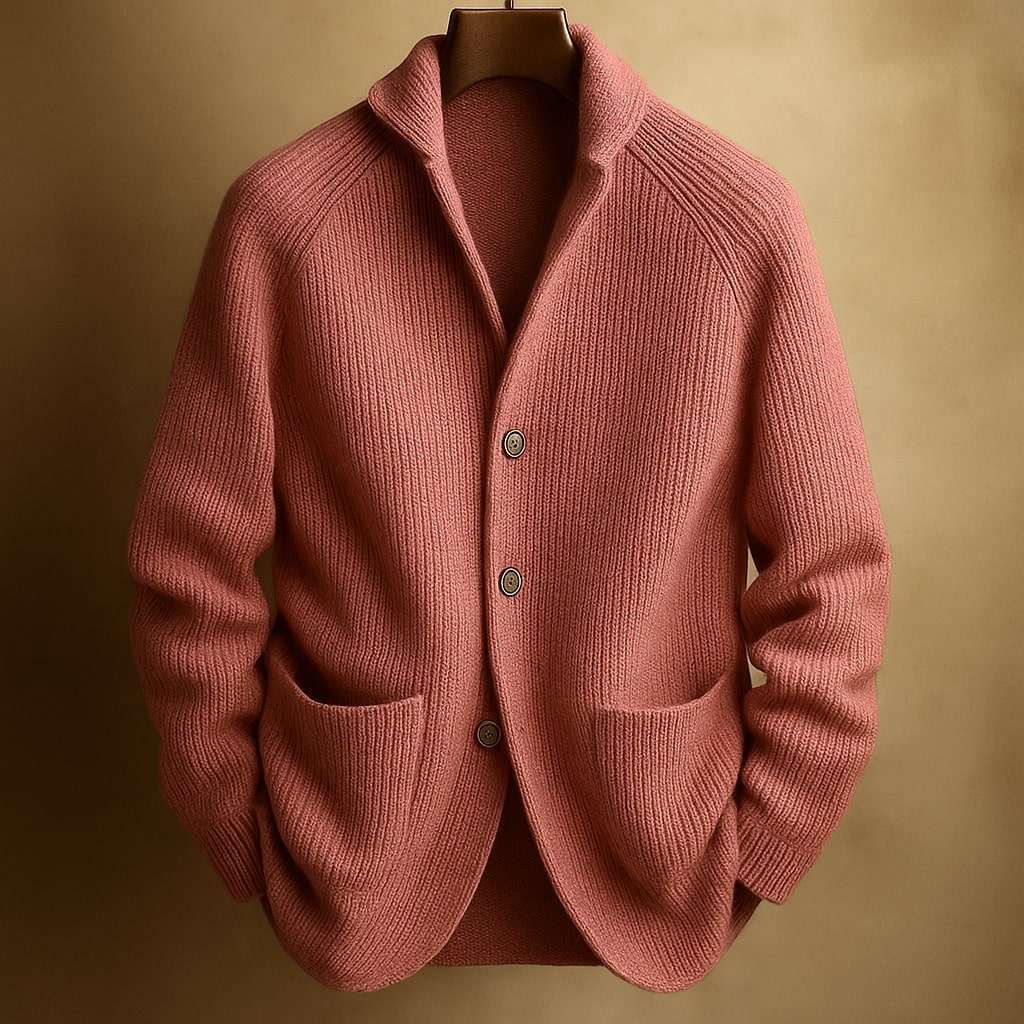 Remigino - Cardigan uomo elegante stile moderno casual