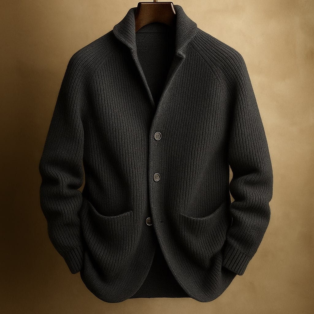 Remigino - Cardigan uomo elegante stile moderno casual