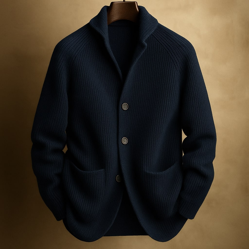 Remigino - Cardigan uomo elegante stile moderno casual