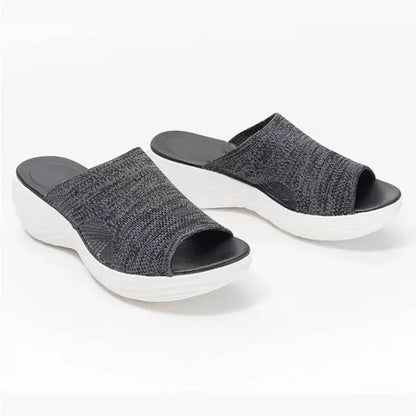 Maura – Sandali Estivi Ortopedici Donna Eleganti e Comodi Nero