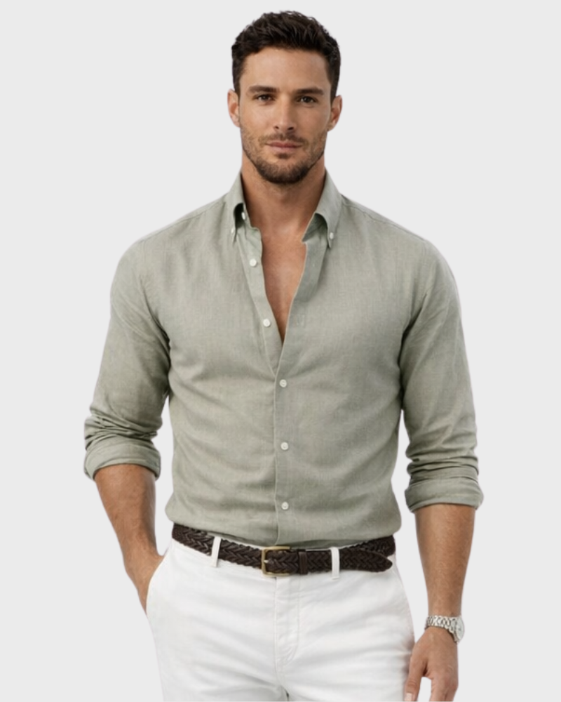 Neri – Camicia Business Casual A Maniche Lunghe Dallo Stile Impeccabile