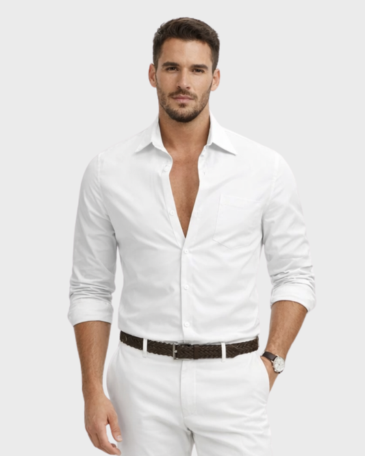Neri – Camicia Business Casual A Maniche Lunghe Dallo Stile Impeccabile