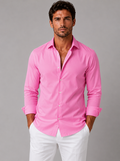 Mariano - Camicia Uomo Slim Elegante Moderna