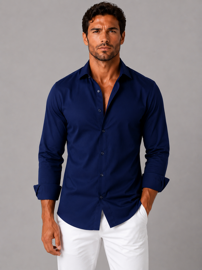 Mariano - Camicia Uomo Slim Elegante Moderna