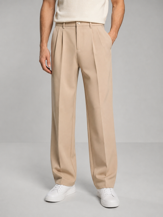 Orazio - Pantaloni Uomo Sartoriali Gamba Dritta