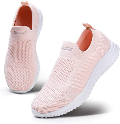 Mercedes - Scarpe Ortopediche Comode Senza Lacci per Donna Rose