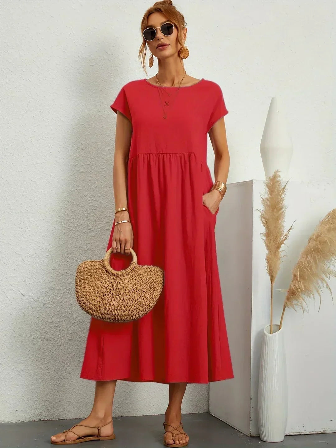 Rebecca – Abito Elegante Dal Taglio Scivolato E Vestibilità Impeccabile