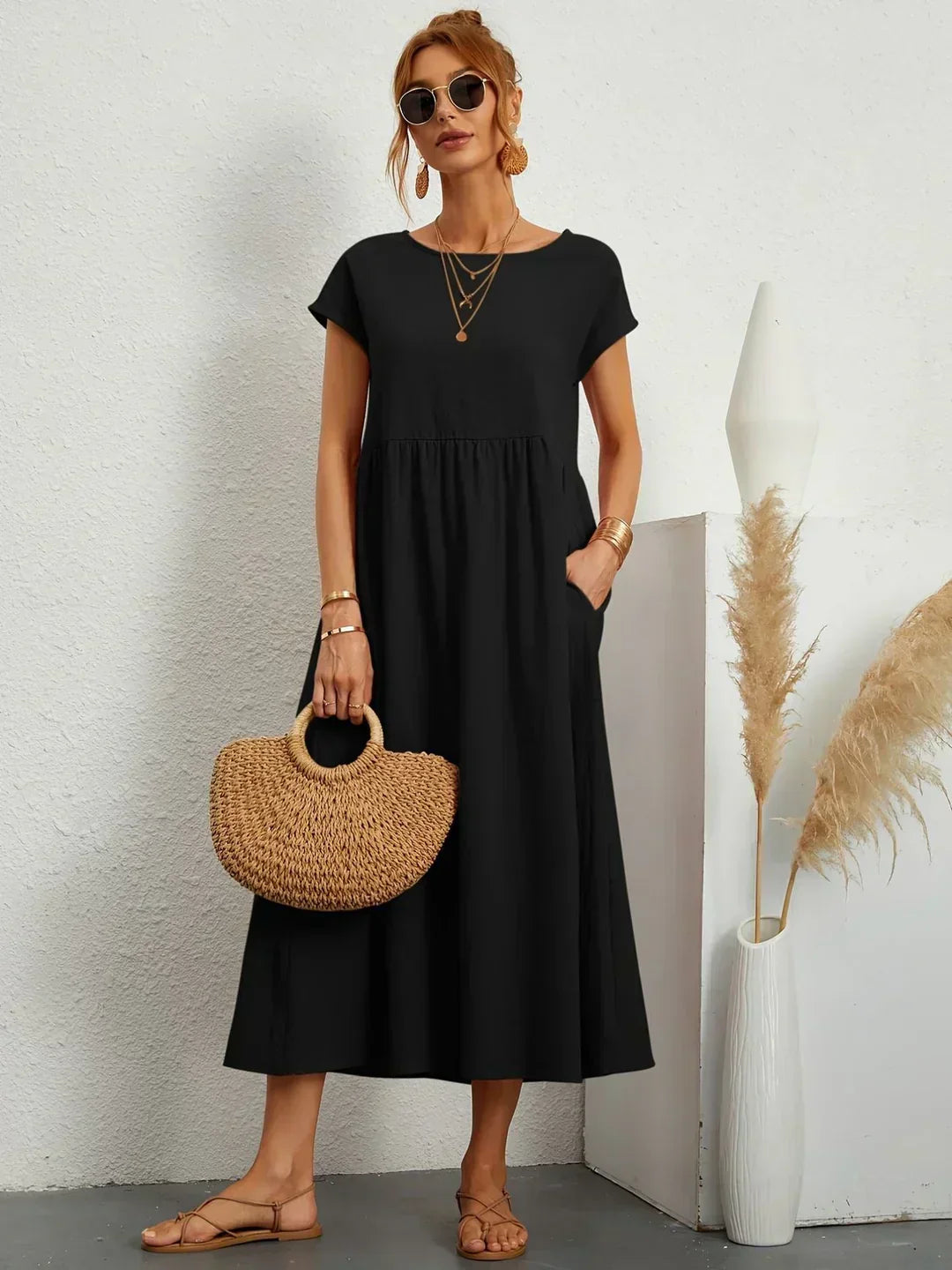 Rebecca – Abito Elegante Dal Taglio Scivolato E Vestibilità Impeccabile