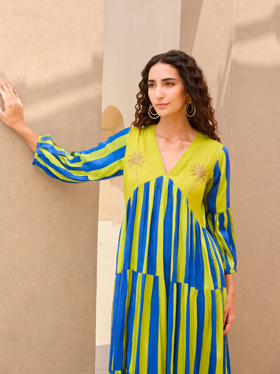 Emilia - Abito Maxi Donna Elegante e Raffinato