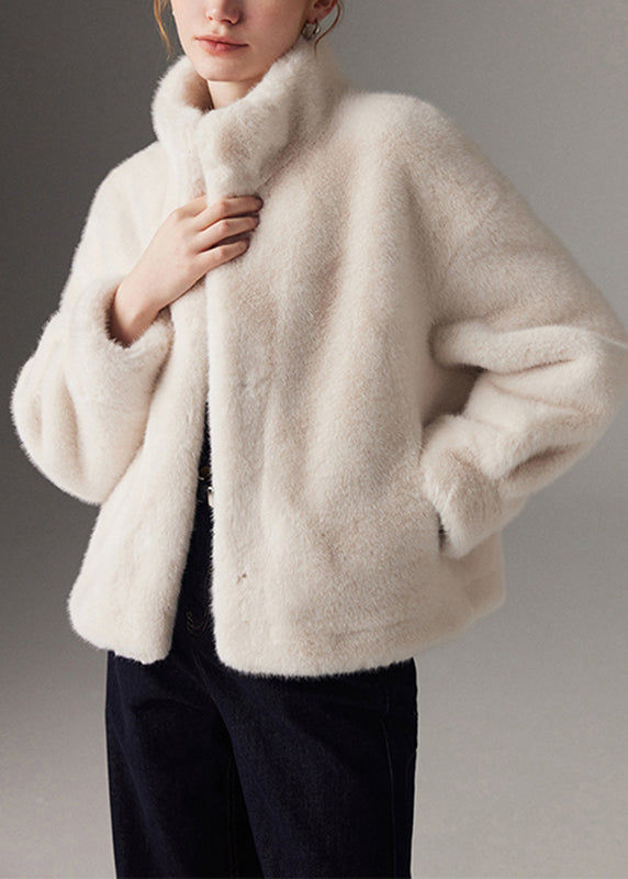 Iris - Cappotto Invernale Donna Collo Alto Moderno