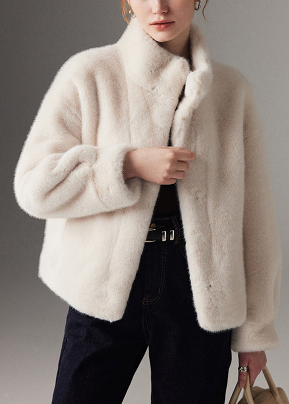 Iris - Cappotto Invernale Donna Collo Alto Moderno