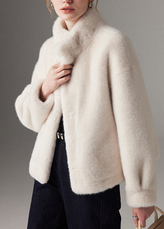 Iris - Cappotto Invernale Donna Collo Alto Moderno