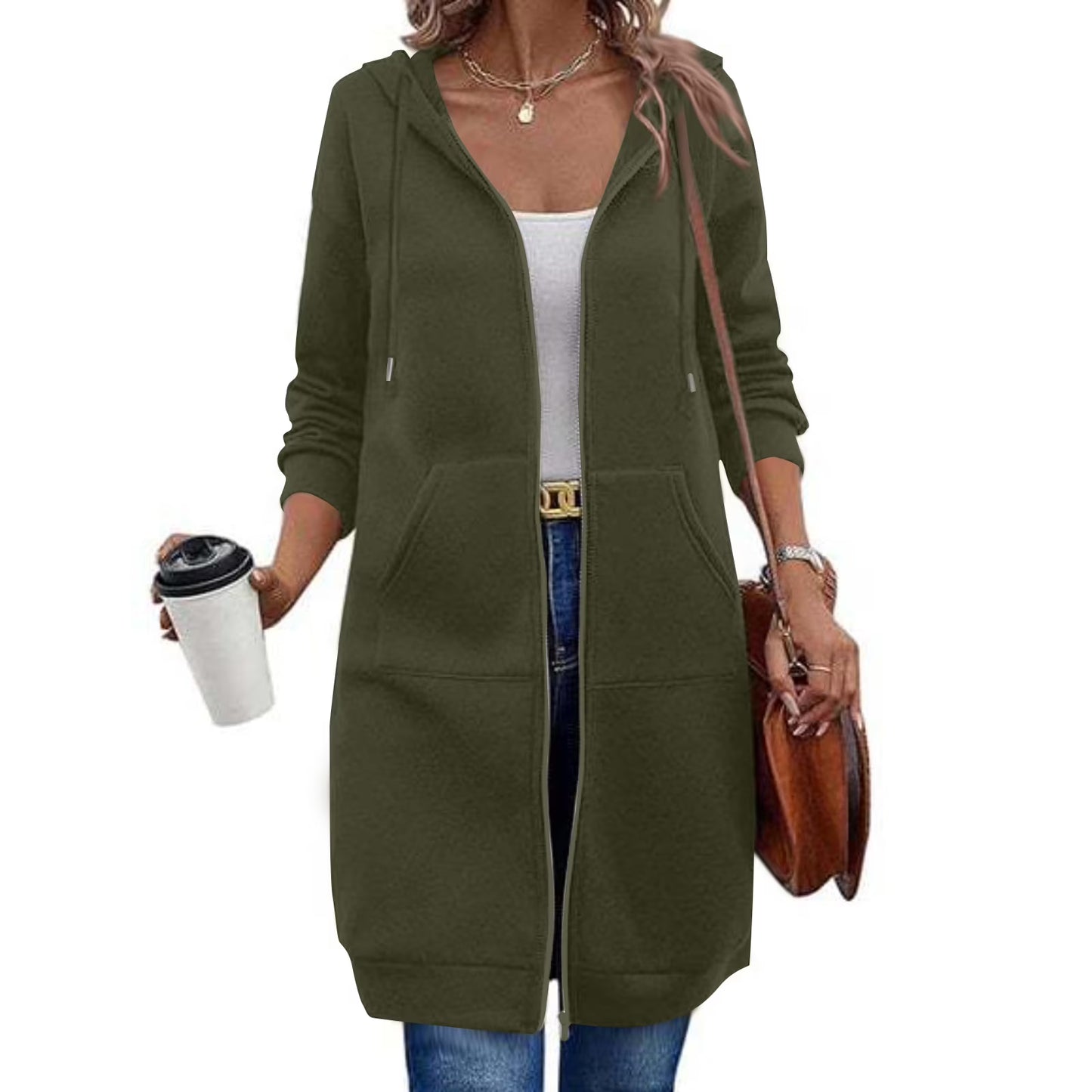 Norida - Giacca Donna Elegante con Zip