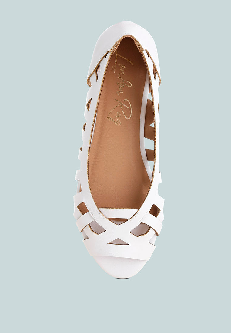 Adele - Ballerine Donna Eleganti Intrecciate Comode