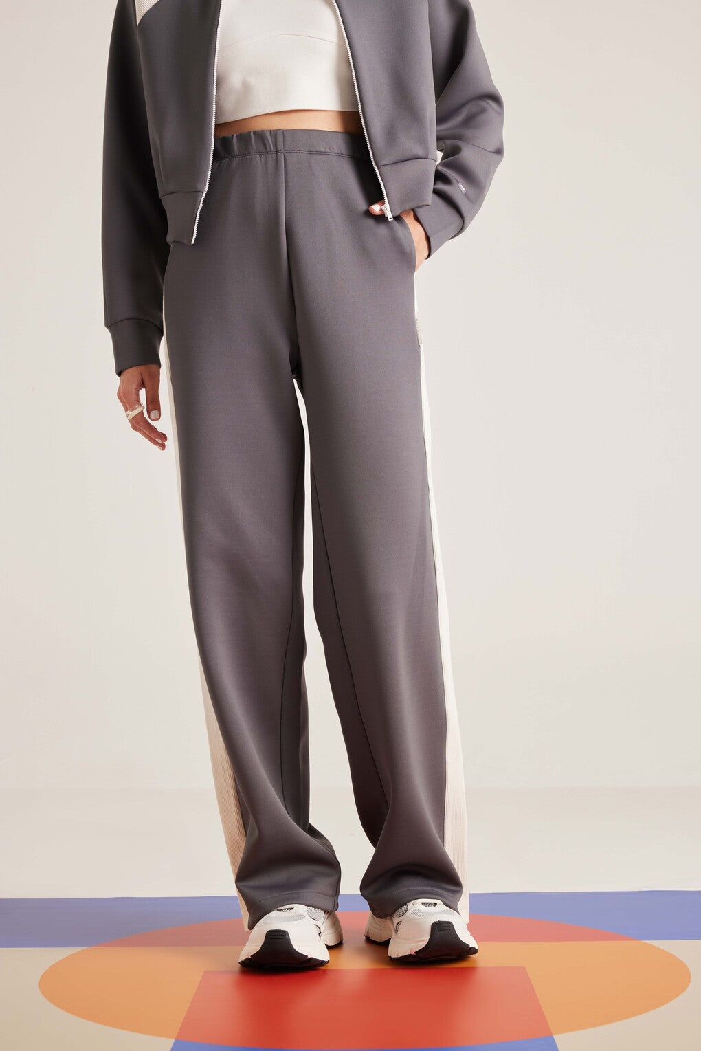 Anita - Set Coordinato Donna Zip Stile Moderno