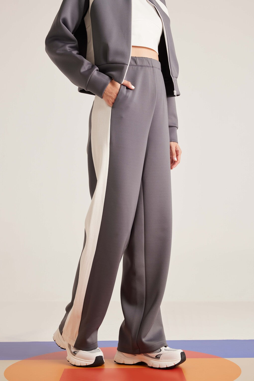 Anita - Set Coordinato Donna Zip Stile Moderno