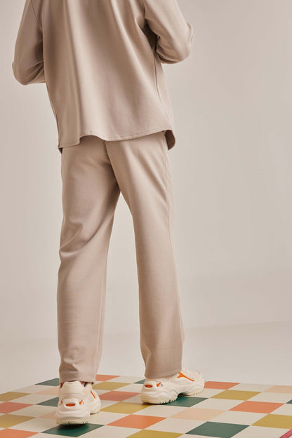 Antonino - Set Coordinato Uomo Beige Stile Luxe