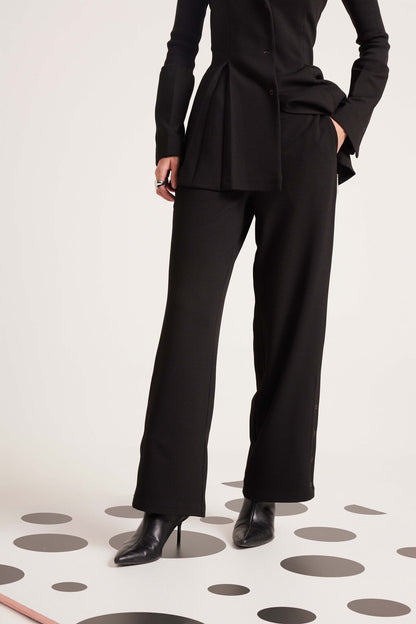 Alma - Blazer Set Peplum Pulse Nero Donna