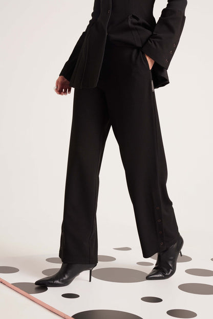 Alma - Blazer Set Peplum Pulse Nero Donna