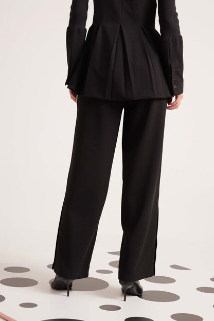Alma - Blazer Set Peplum Pulse Nero Donna