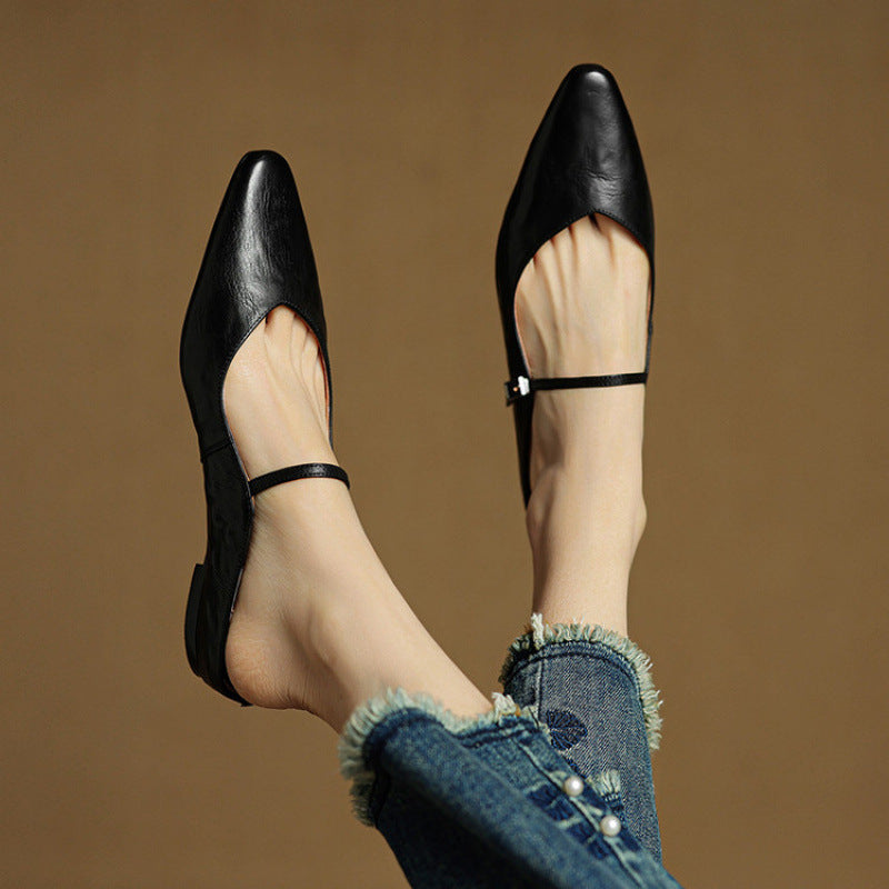 Gemma – Mules Con Punta Affusolata Dal Design Elegante E Ricercato