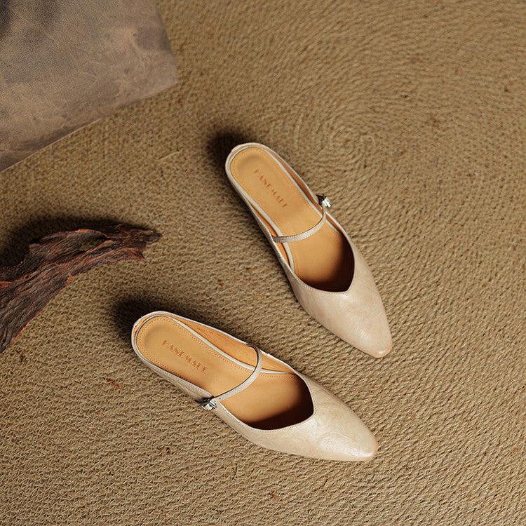 Gemma – Mules Con Punta Affusolata Dal Design Elegante E Ricercato