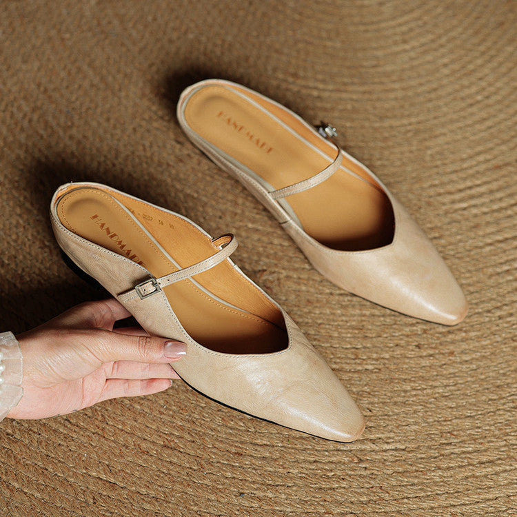 Gemma – Mules Con Punta Affusolata Dal Design Elegante E Ricercato
