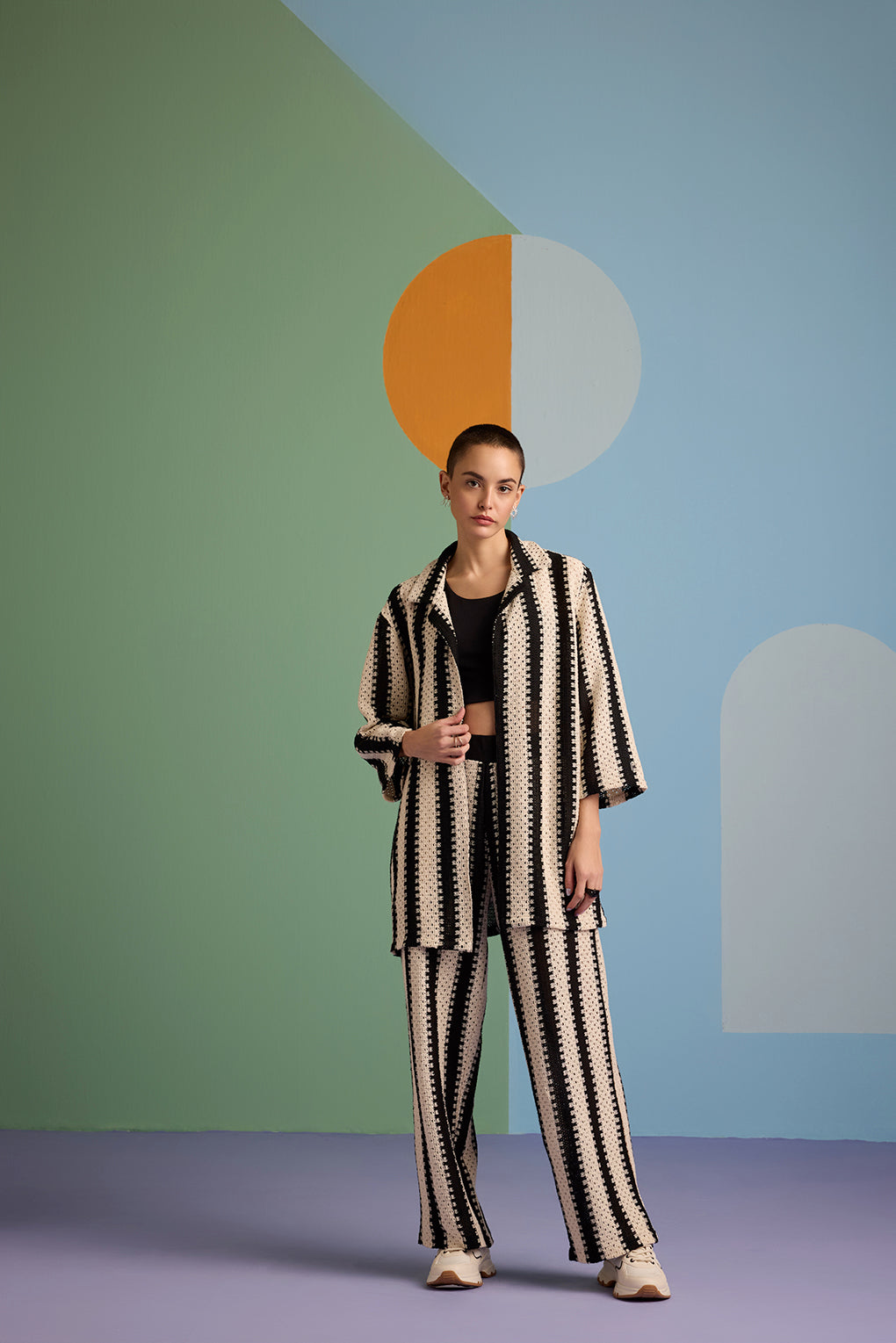 Alessia - Pantaloni Crochet Artigianali Donna