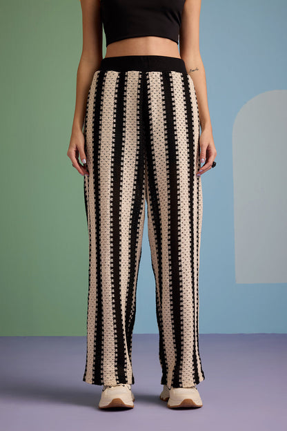 Alessia - Pantaloni Crochet Artigianali Donna
