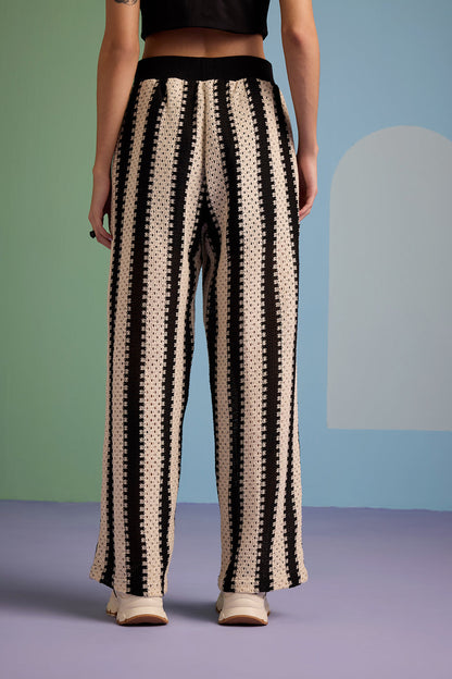 Alessia - Pantaloni Crochet Artigianali Donna