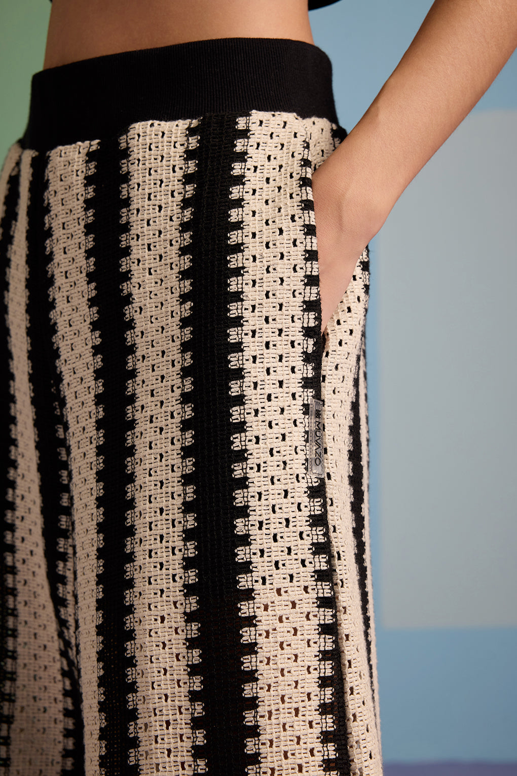 Alessia - Pantaloni Crochet Artigianali Donna