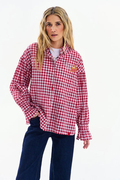 Samanta - Camicia Donna Moderna Elegante Versatile