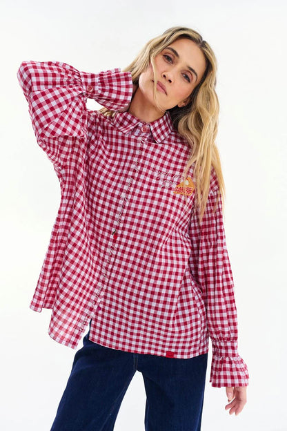 Samanta - Camicia Donna Moderna Elegante Versatile