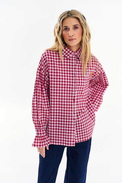 Samanta - Camicia Donna Moderna Elegante Versatile
