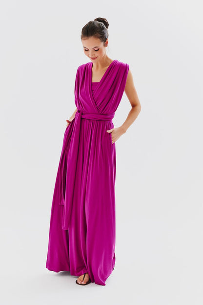 Zelda - Abito Maxi Donna Elegante Versatile