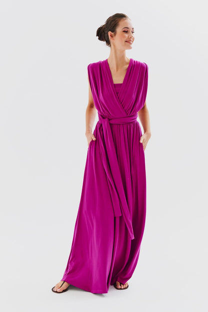 Zelda - Abito Maxi Donna Elegante Versatile