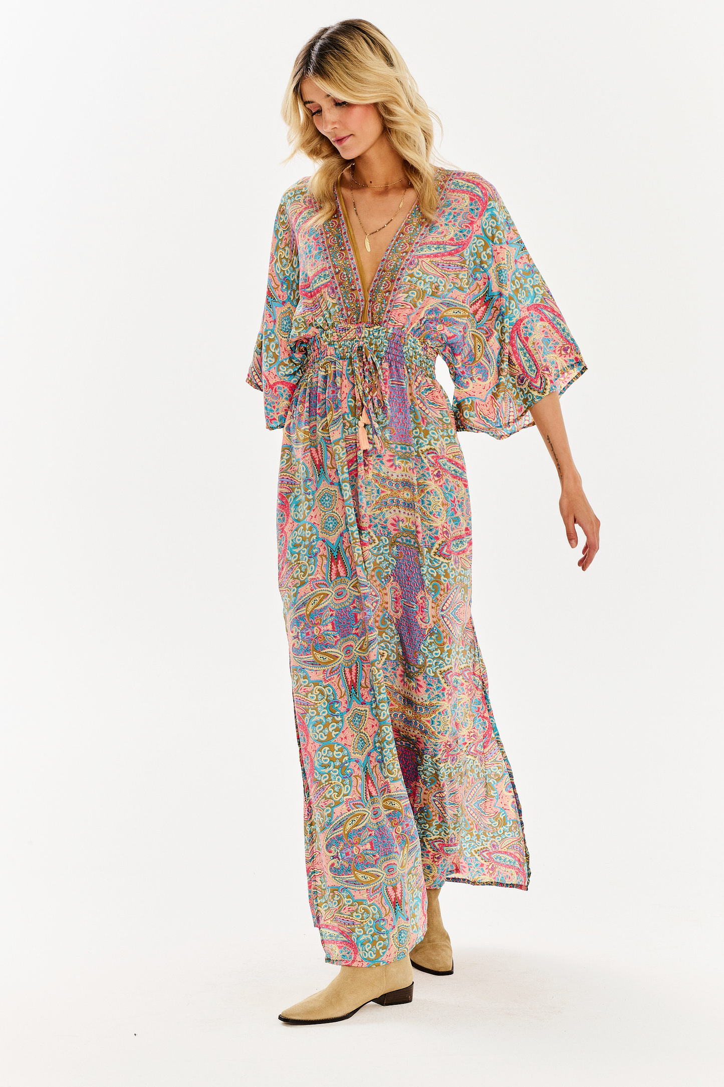 Amelia - Abito Maxi Donna Elegante Raffinato