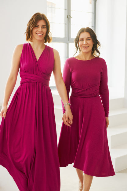 Zelda - Abito Maxi Donna Elegante Versatile