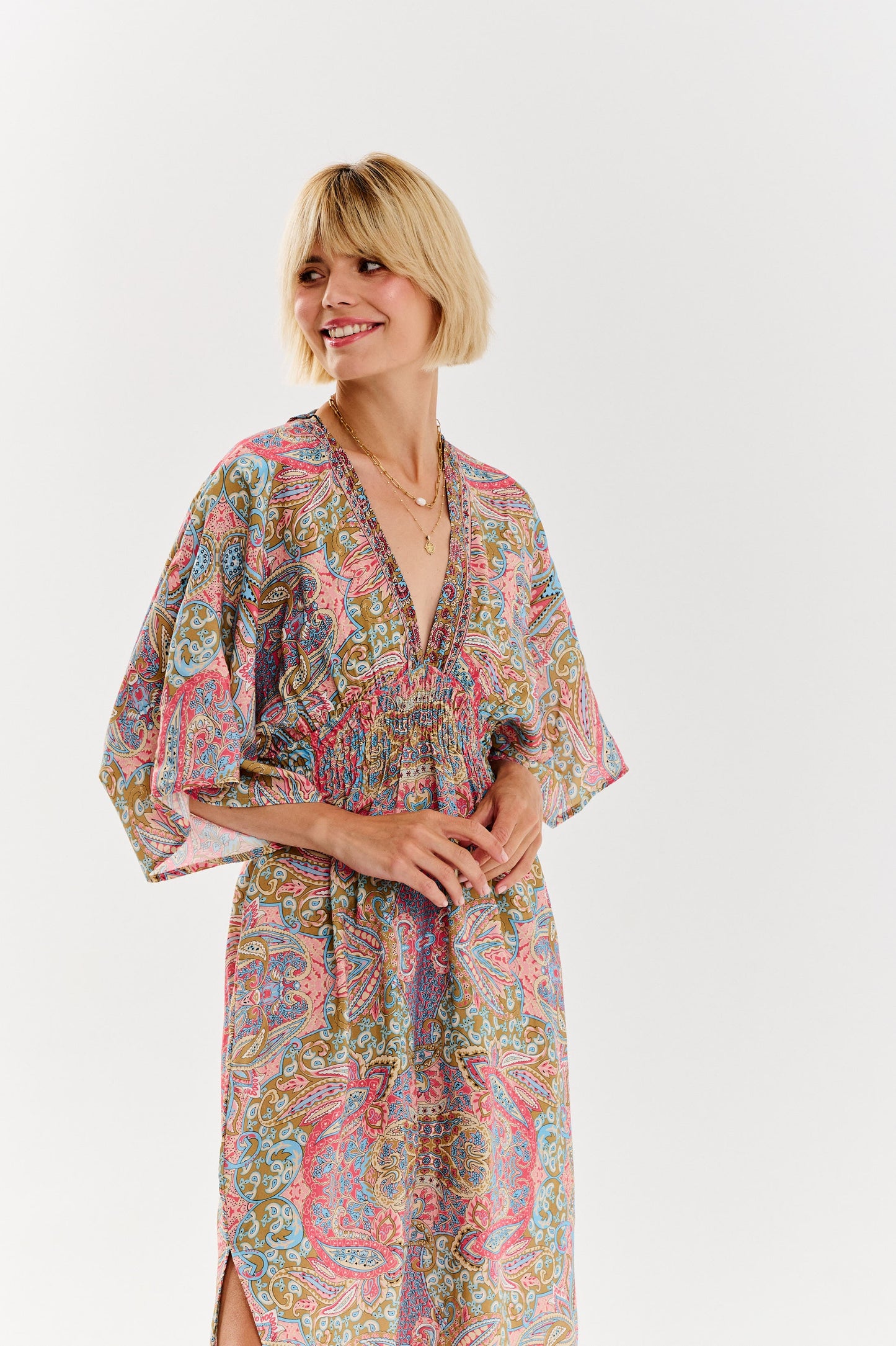 Amelia - Abito Maxi Donna Elegante Raffinato