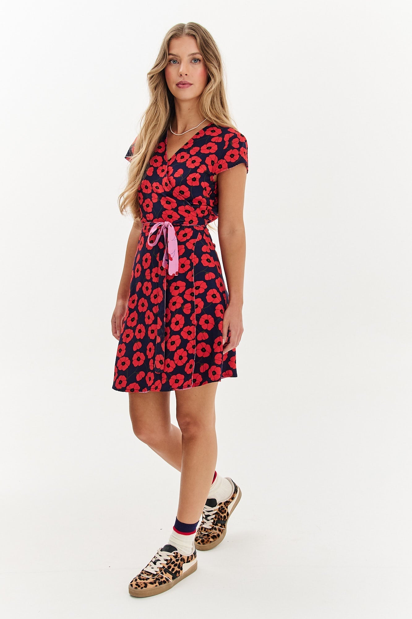 Alida - Abito Mini Donna Reversibile Elegante