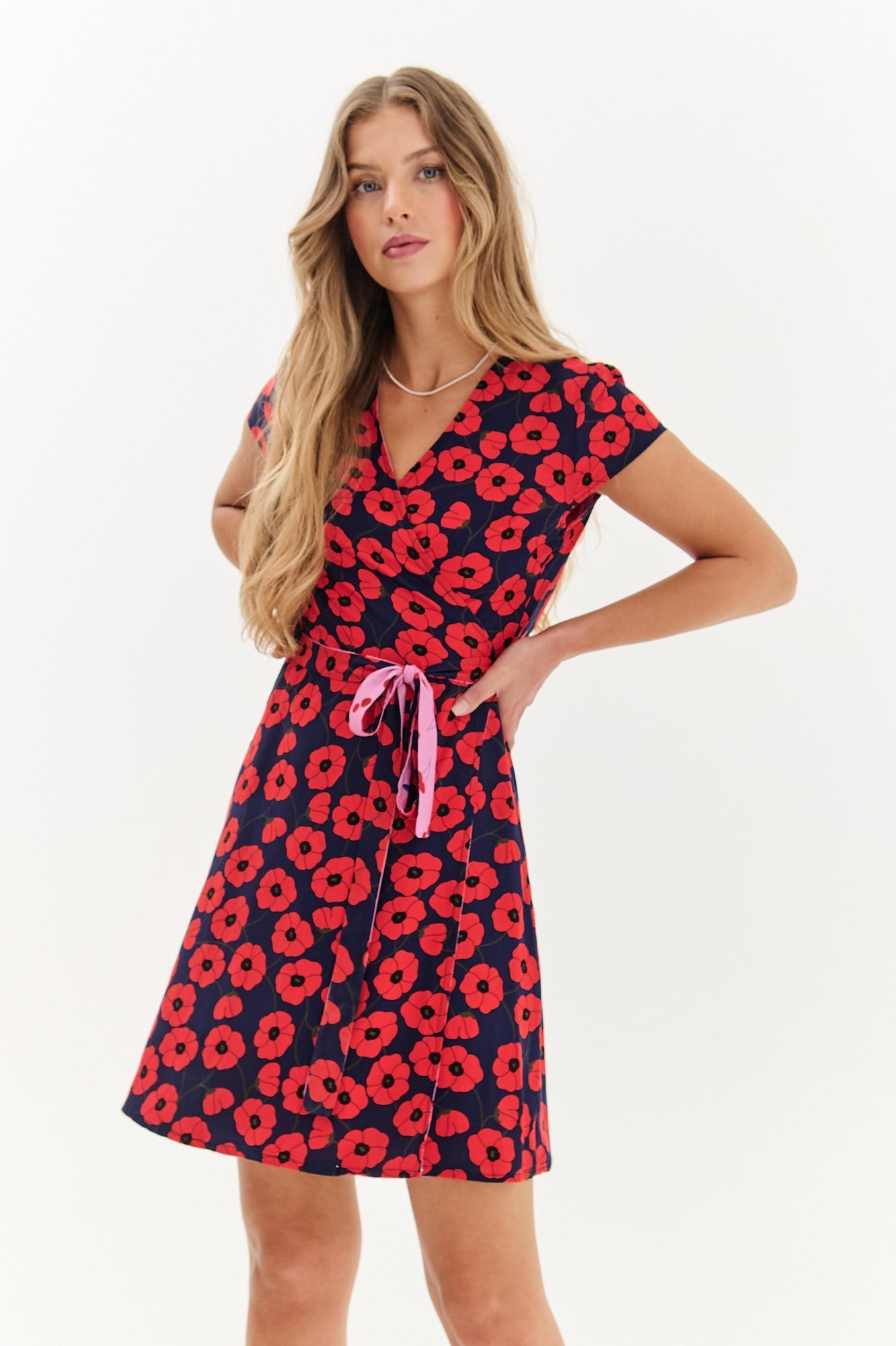 Alida - Abito Mini Donna Reversibile Elegante