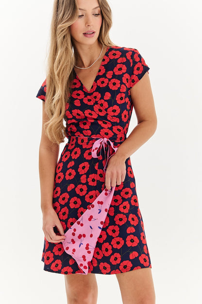 Alida - Abito Mini Donna Reversibile Elegante