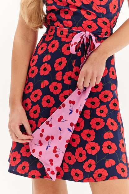 Alida - Abito Mini Donna Reversibile Elegante