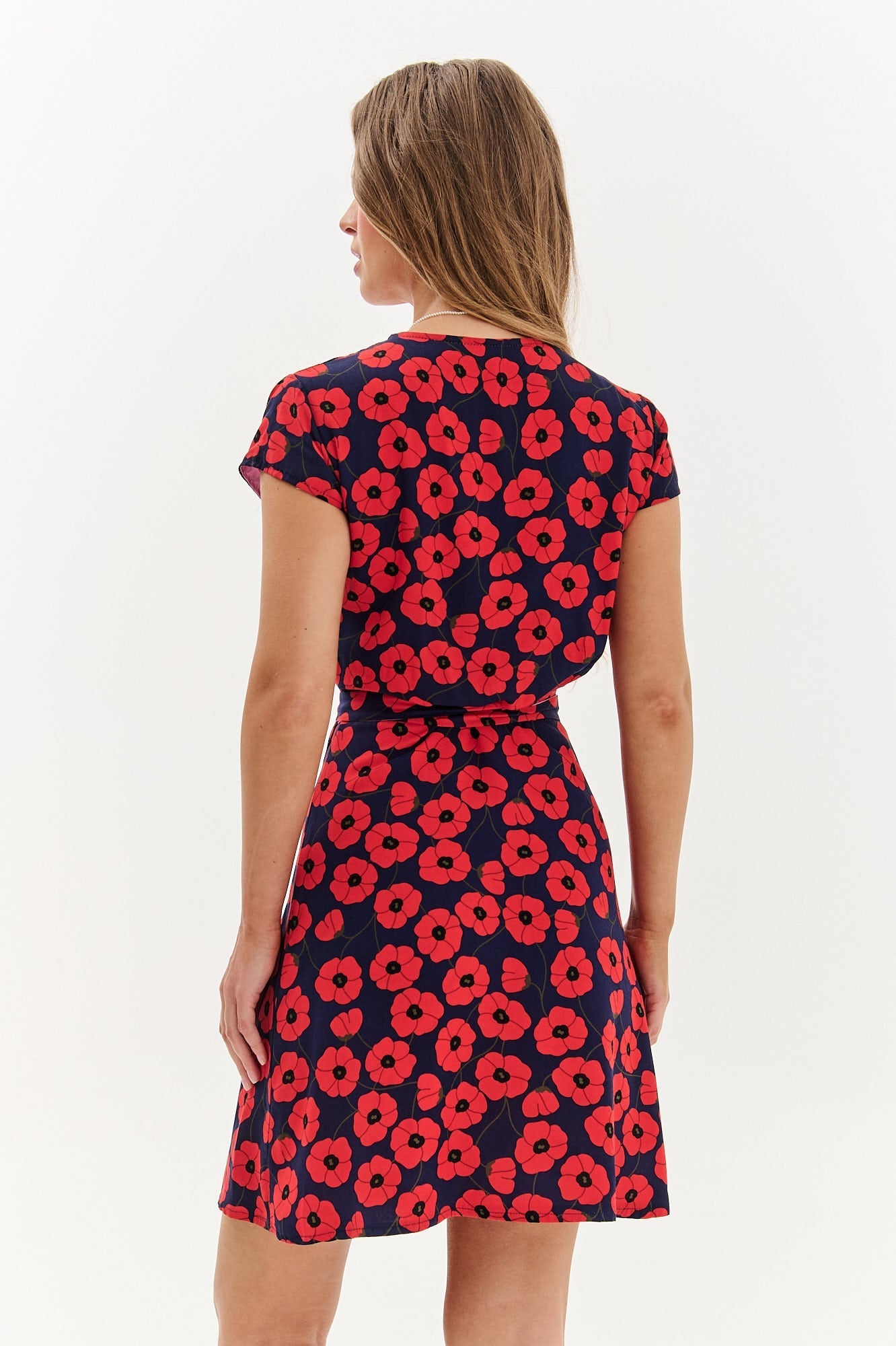Alida - Abito Mini Donna Reversibile Elegante