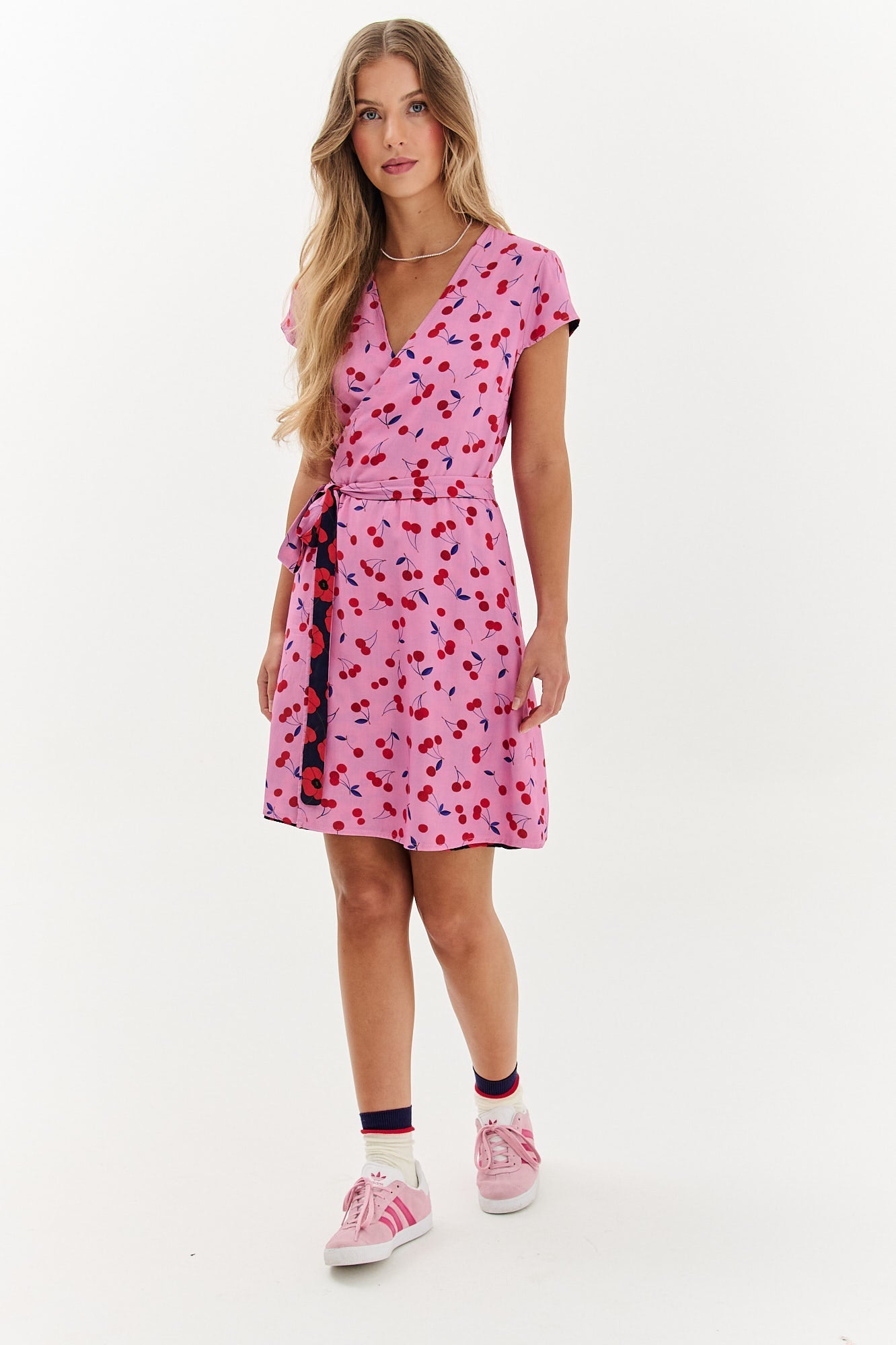 Alida - Abito Mini Donna Reversibile Elegante