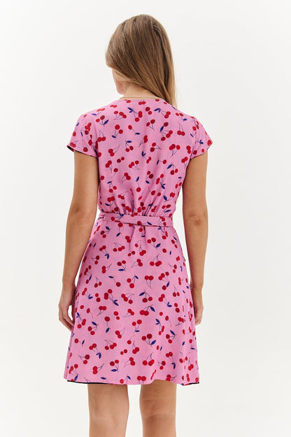 Alida - Abito Mini Donna Reversibile Elegante